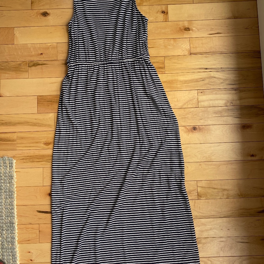 LL Bean striped cotton maxi - Picture 11 of 11